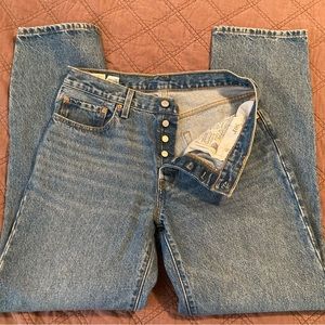 Button Fly 501 Levis Size 30x32